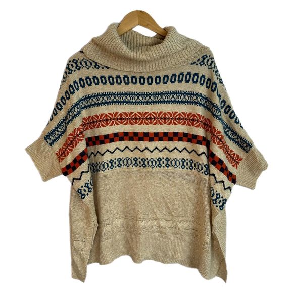 Romeo & Juliet Couture Women's Tan Turtle Neck Sweater, Medium, Pre-owned - Picture 2 of 6